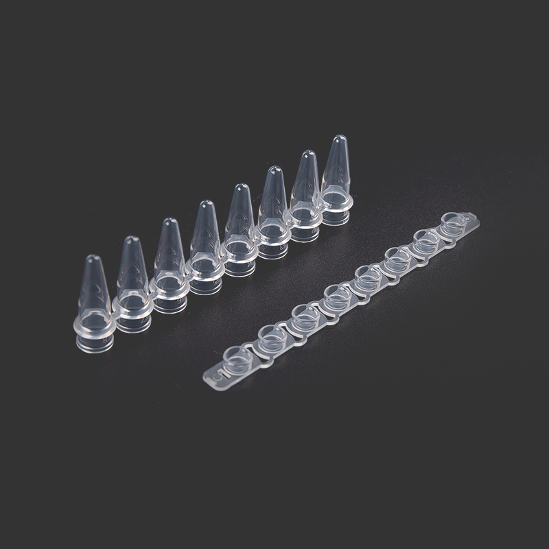 0.2mL PCR 8-টিউব স্ট্রিপ