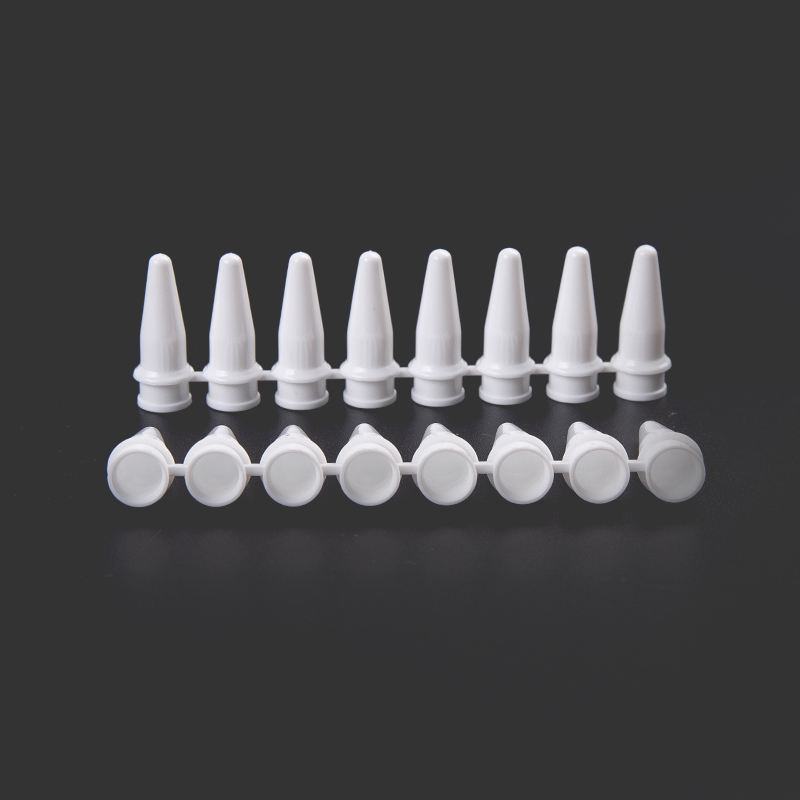 0.2mL PCR 8-টিউব স্ট্রিপ